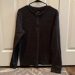 Sonoma Charcoal Grey Henley